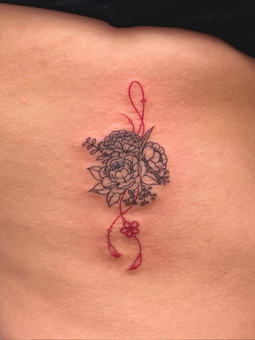 flower tattoo