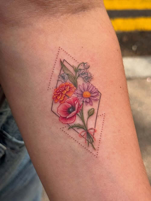 flower tattoo
