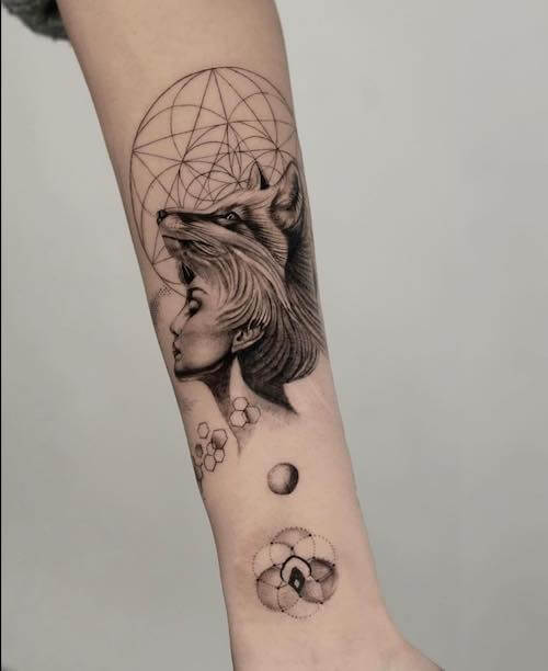 forearm tattoos for women