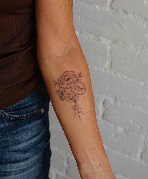 forearm tattoos for women