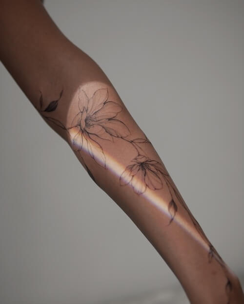 forearm tattoos for women