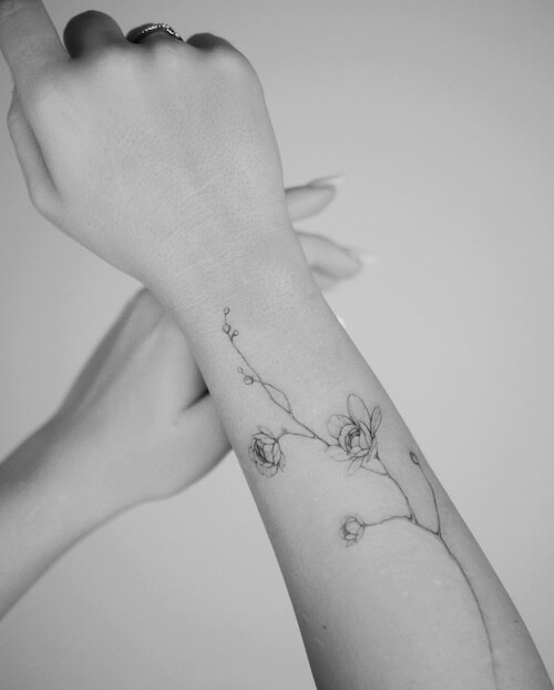 forearm tattoos for women
