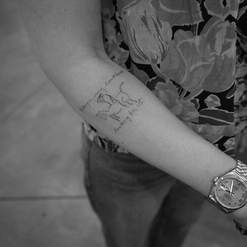forearm tattoos for women