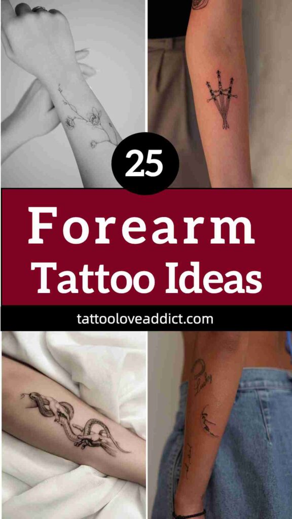 forearm tattoos women