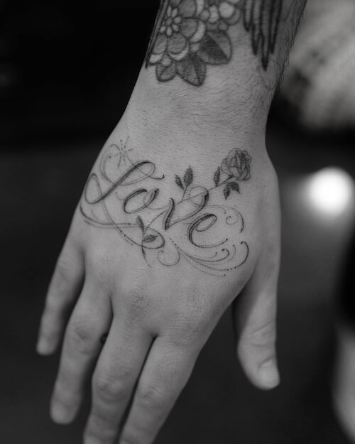hand tattoos