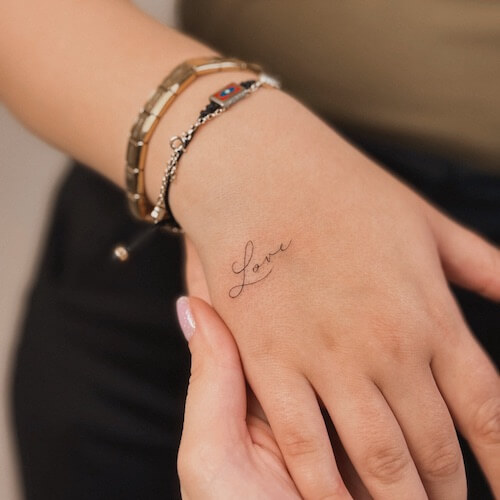 hand tattoos