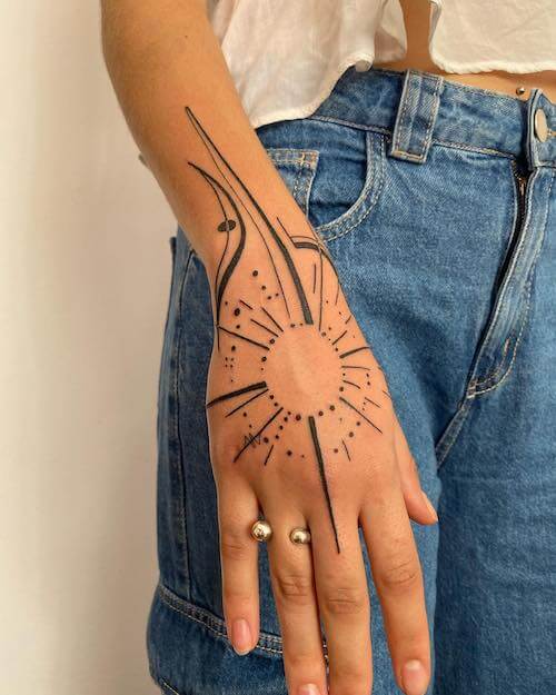hand tattoos