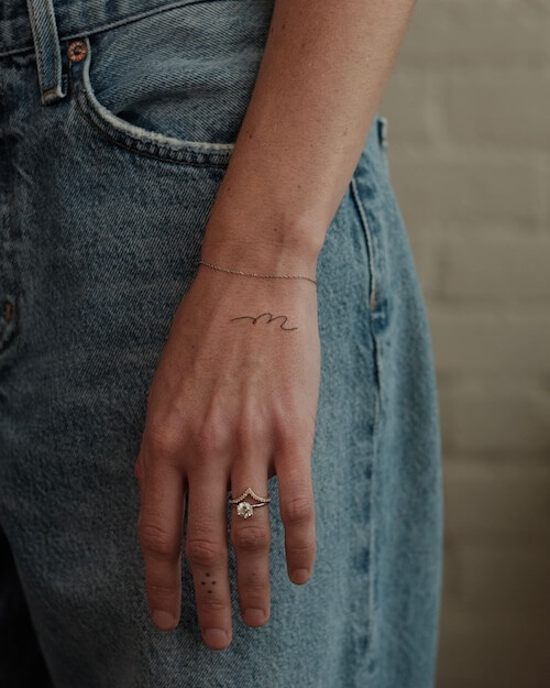 hand tattoos