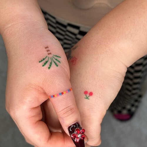 hand tattoos