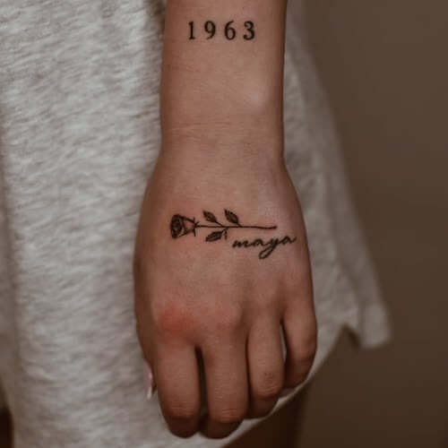hand tattoos