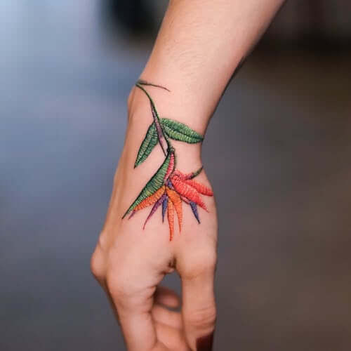 hand tattoos women