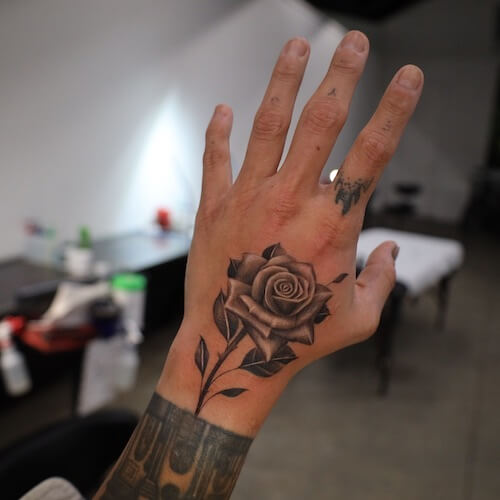 hand tattoos