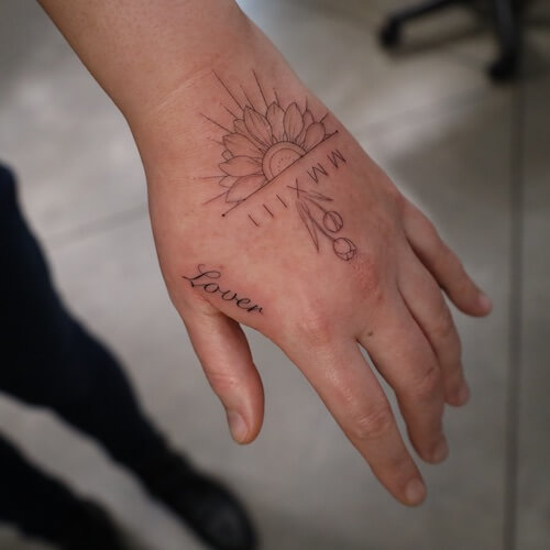 hand tattoos