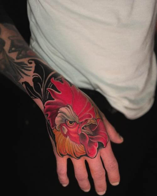 hand tattoos guys