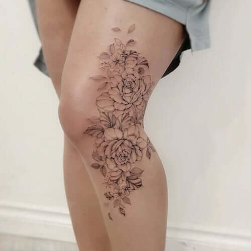 leg tattoos women