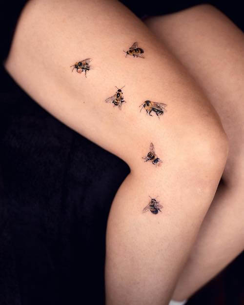 leg tattoos women