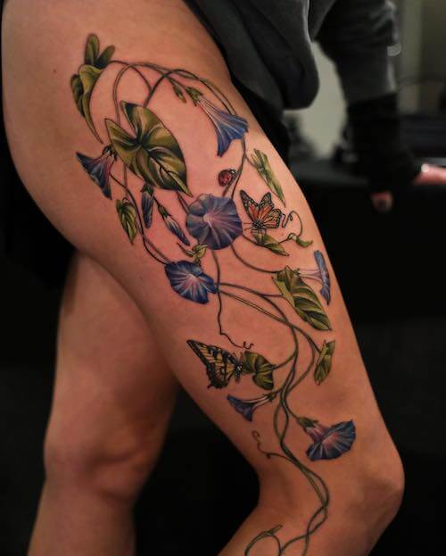 leg tattoos women