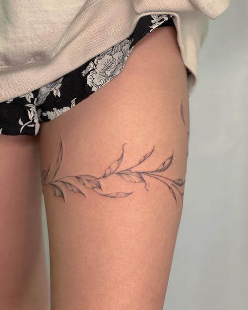 leg tattoos women