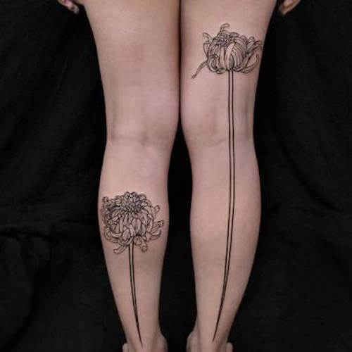 leg tattoos women