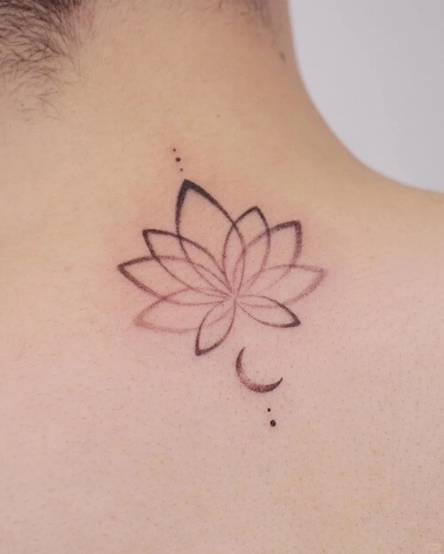 lotus flower tattoo women