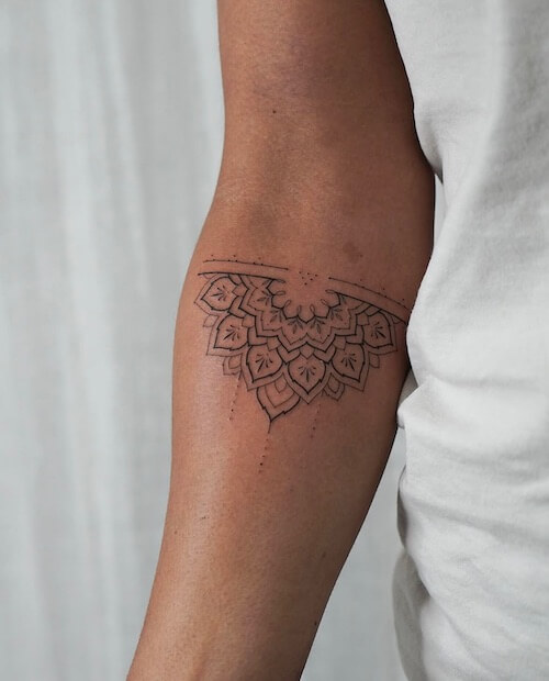 mandala tattoo women