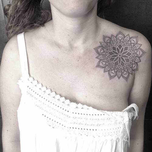 mandala tattoo women