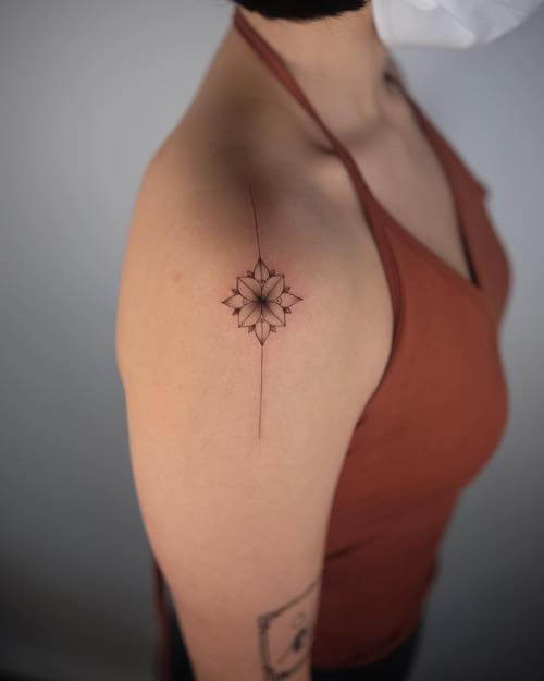 mandala tattoo women