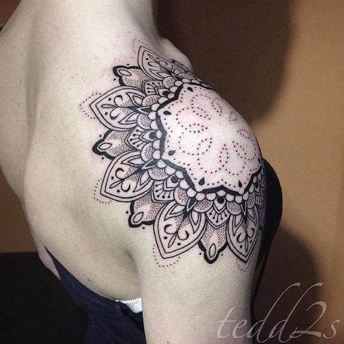 mandala tattoo women