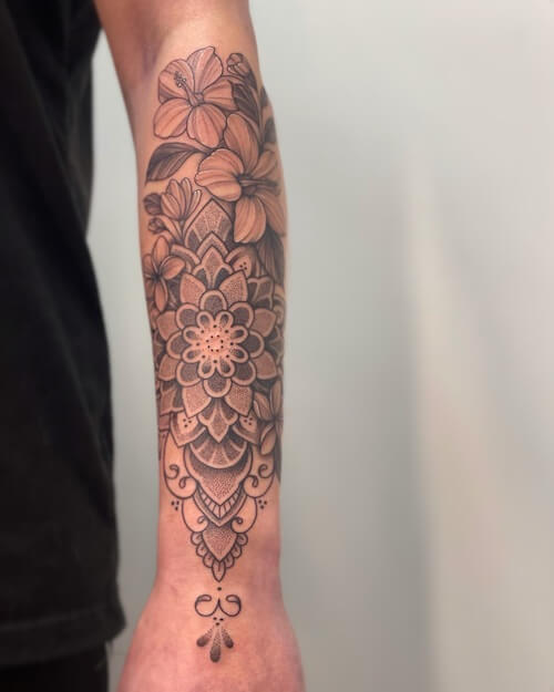 mandala tattoo women