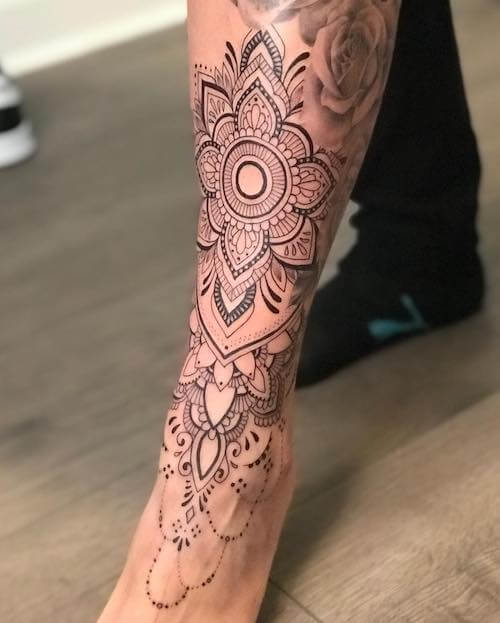 mandala tattoo women