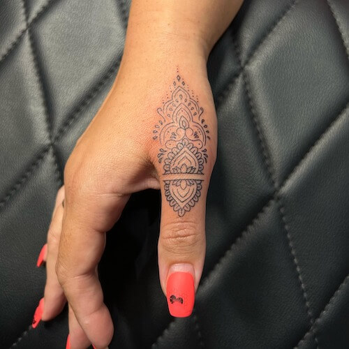 mandala tattoo women