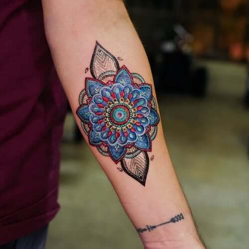 mandala tattoo women
