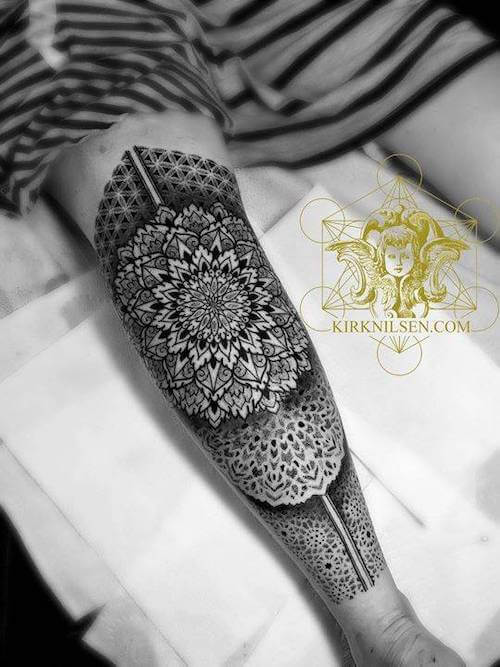 mandala tattoo women