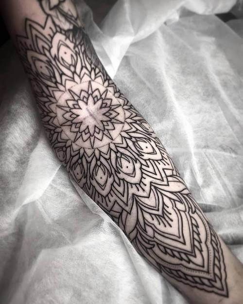 mandala tattoo women