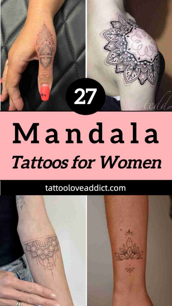 mandala tattoos women