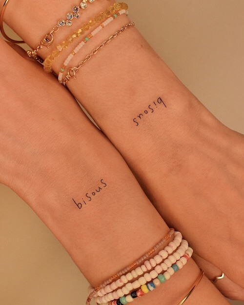 matching tattoos