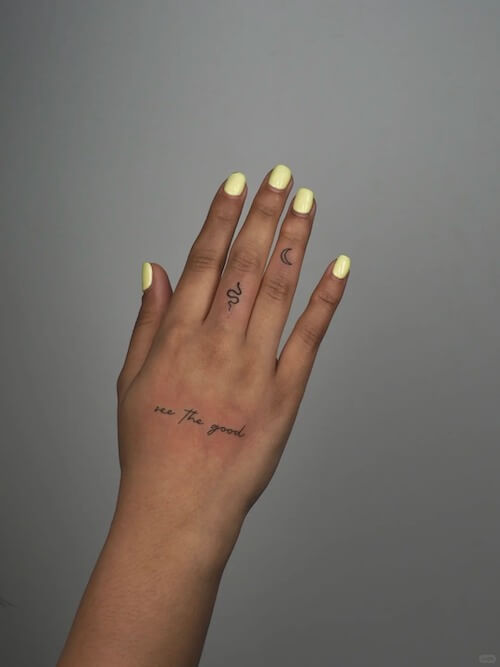 cute meaningful tiny tattoos women