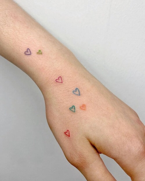 cute meaningful tiny tattoos women