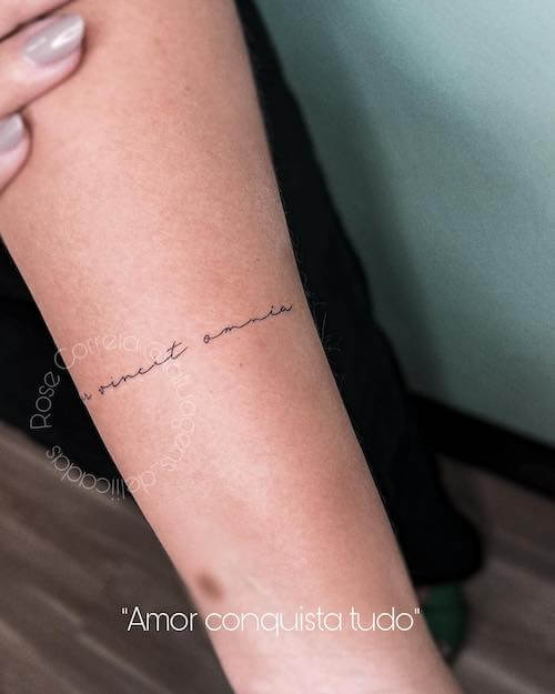 meaningful word tattoos Latin