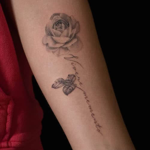 meaningful word tattoos Latin