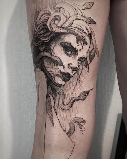 medusa tattoo