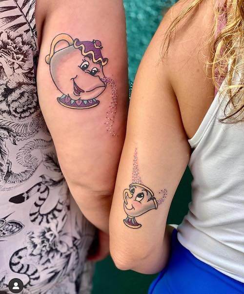 mother daughter tattoos