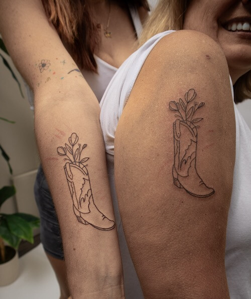 mother daughter tattoos