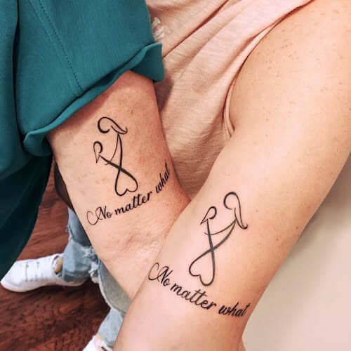 mother daughter tattoos