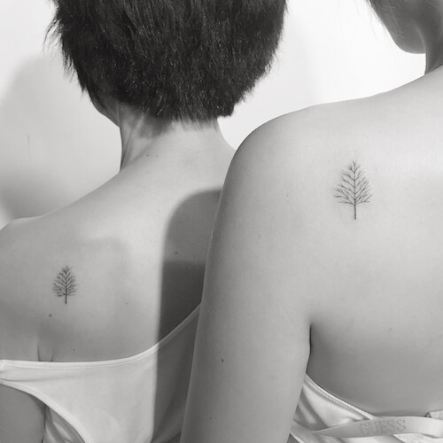 mother daughter tattoos