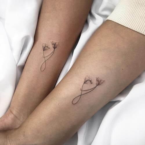 mother daughter tattoos