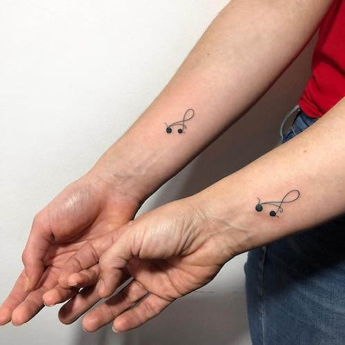 mother daughter tattoos