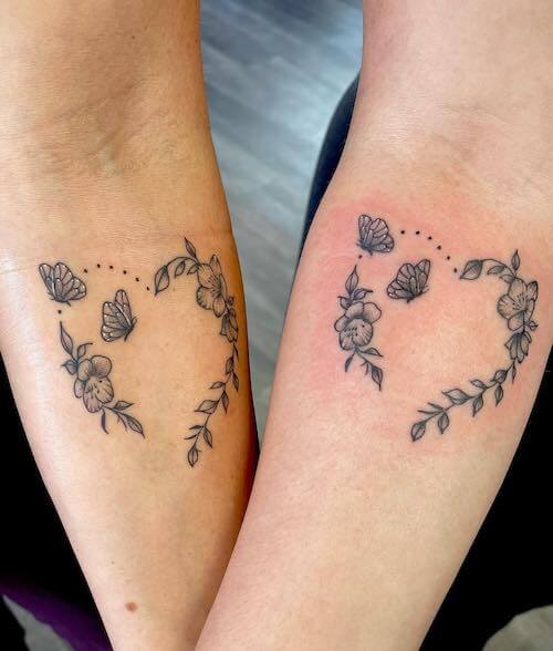 mother daughter tattoos