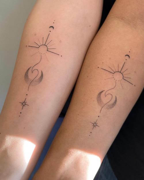 mother daughter tattoos
