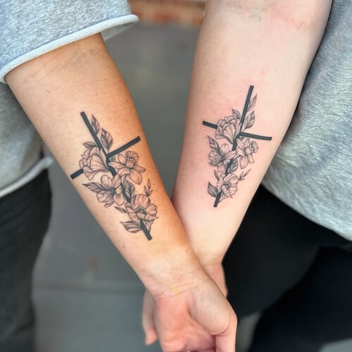 mother daughter tattoos